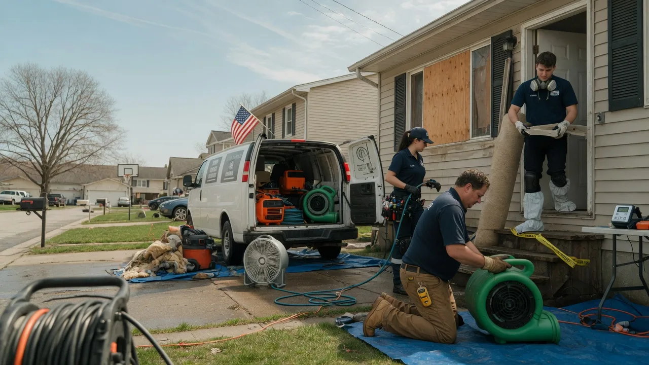 Water Damage Restoration in Mitchells, VA near me
